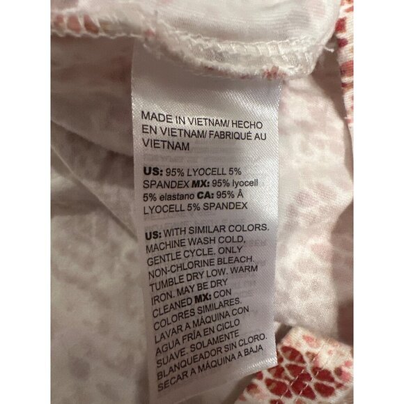 Chicos Womens Snake Skin Patterned Long Sleeve Blouse Size XL - Picture 4 of 6